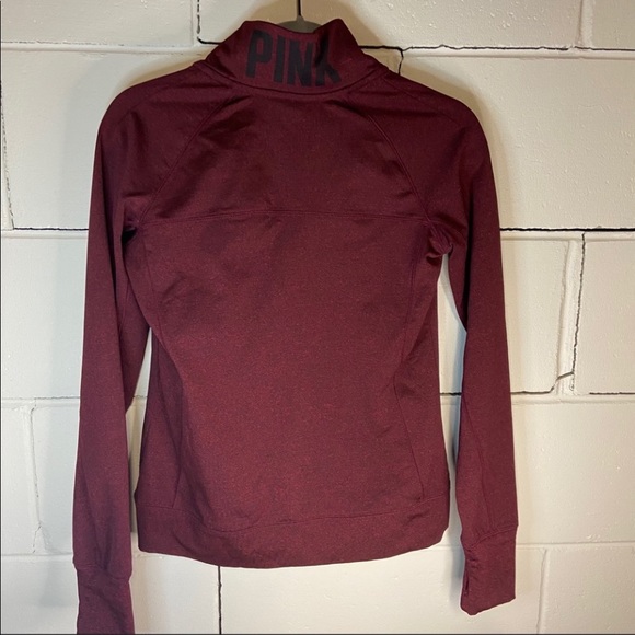 PINK 1/4 zip pullover - Picture 3 of 5